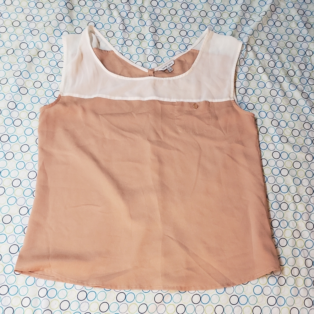Two tone blouse